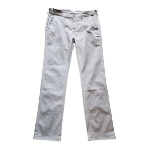 Edwin Otis Chino Pants in Stone Slim Straight Fit Stretch Made in USA NEW